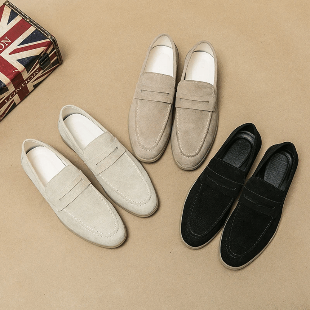 Leather Moccasin Loafer for Men Liverpool Lennard